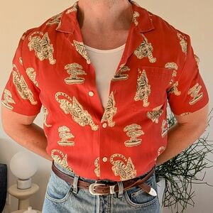 P&Co Camp Collar Short Sleeve Shirt